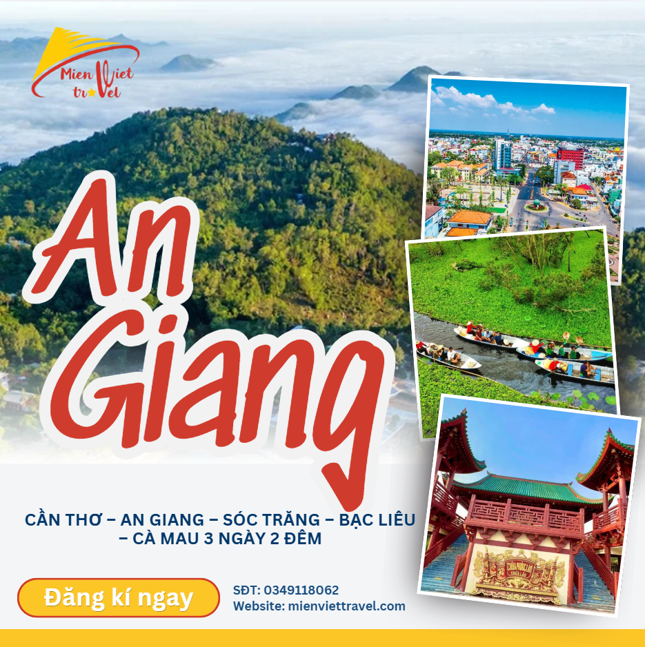 CẦN THƠ – AN GIANG – SÓC TRĂNG – BẠC LIÊU – CÀ MAU (3N2Đ)