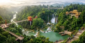 Rừng Thông Bản Áng Mộc Châu - tour 2N1Đ