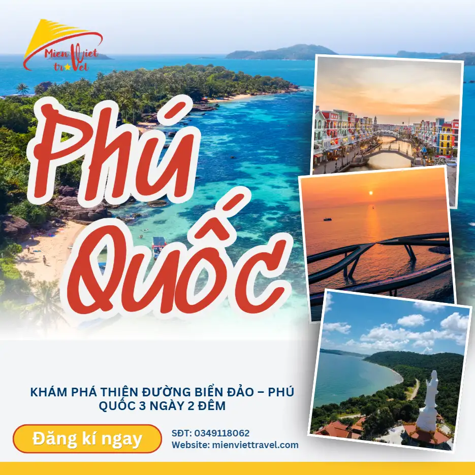 TOUR PHÚ QUỐC 3 NGÀY 2 ĐÊM - THIÊN ĐƯỜNG ĐẢO NGỌC